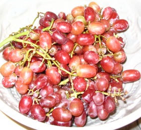 lizard's eye balls, (grapes) halloween party food