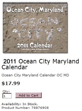 ocean city maryland calender